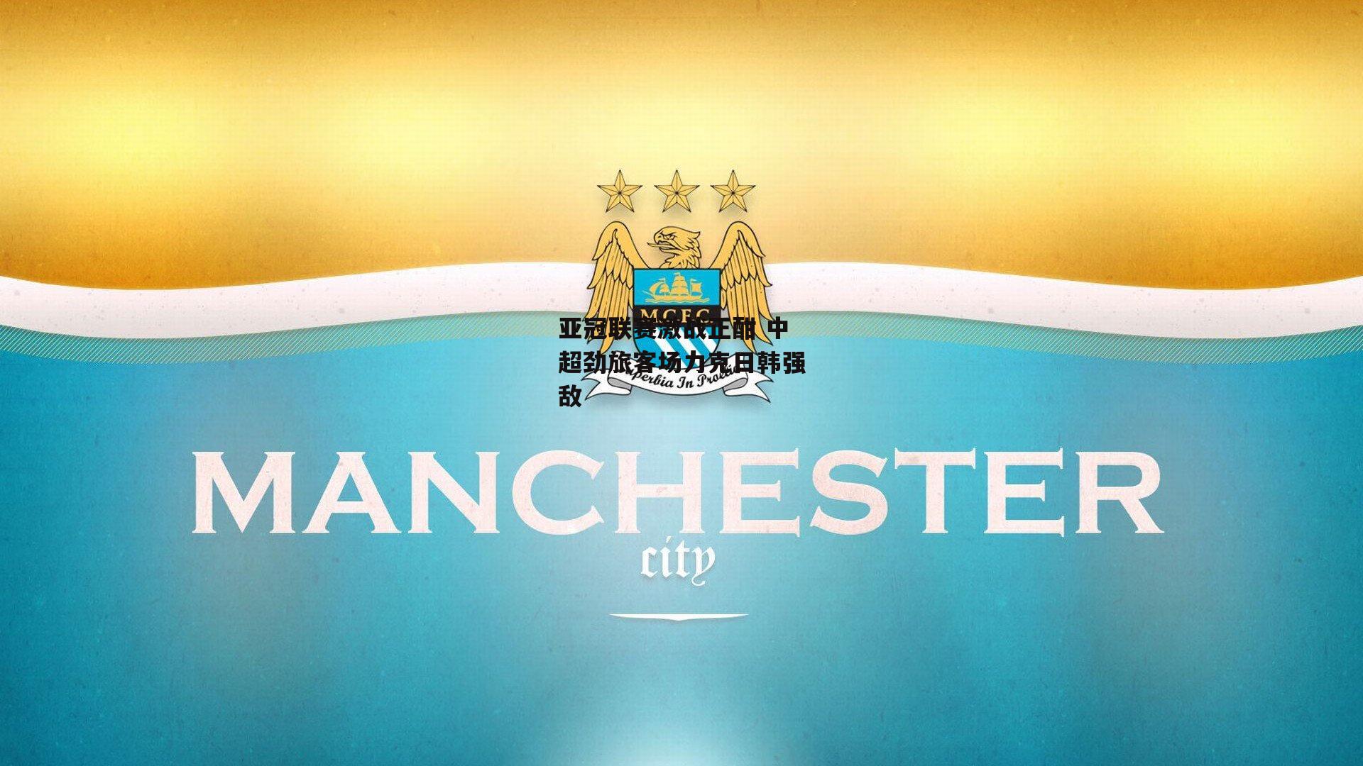 亚冠联赛激战正酣 中超劲旅客场力克日韩强敌