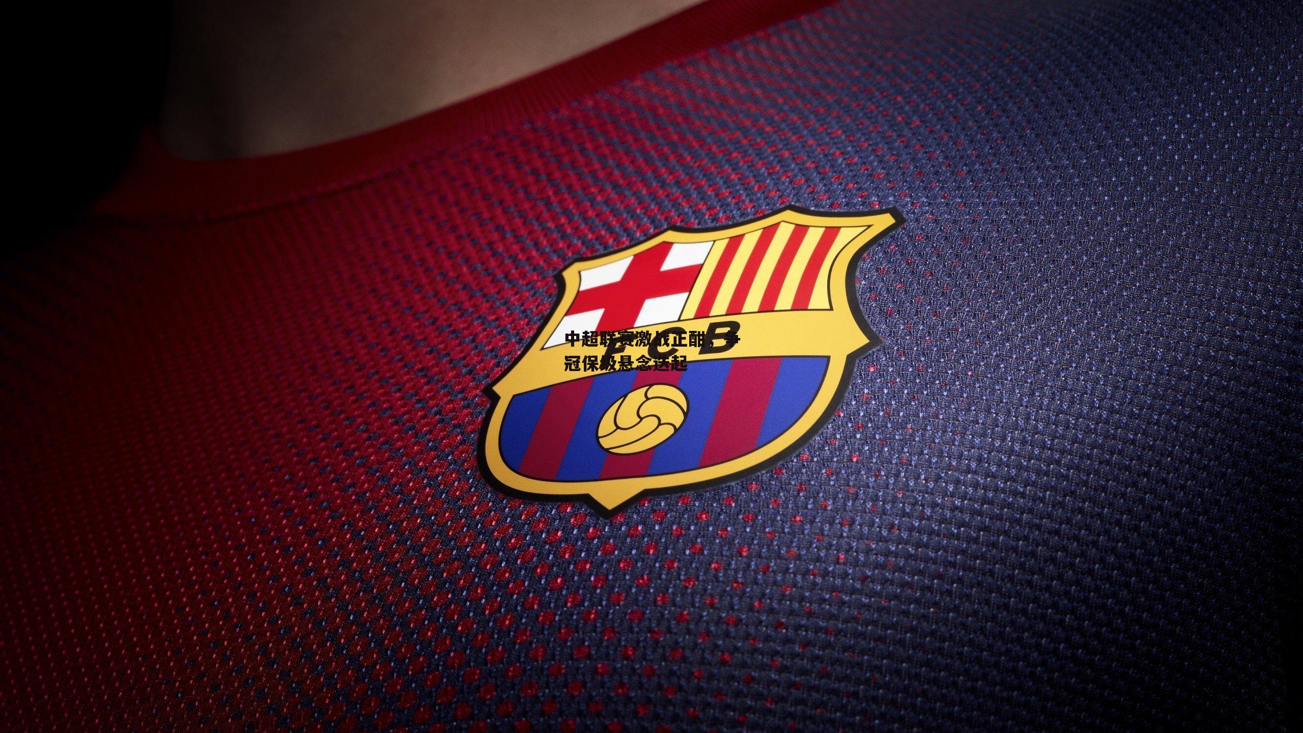 中超联赛激战正酣,争冠保级悬念迭起